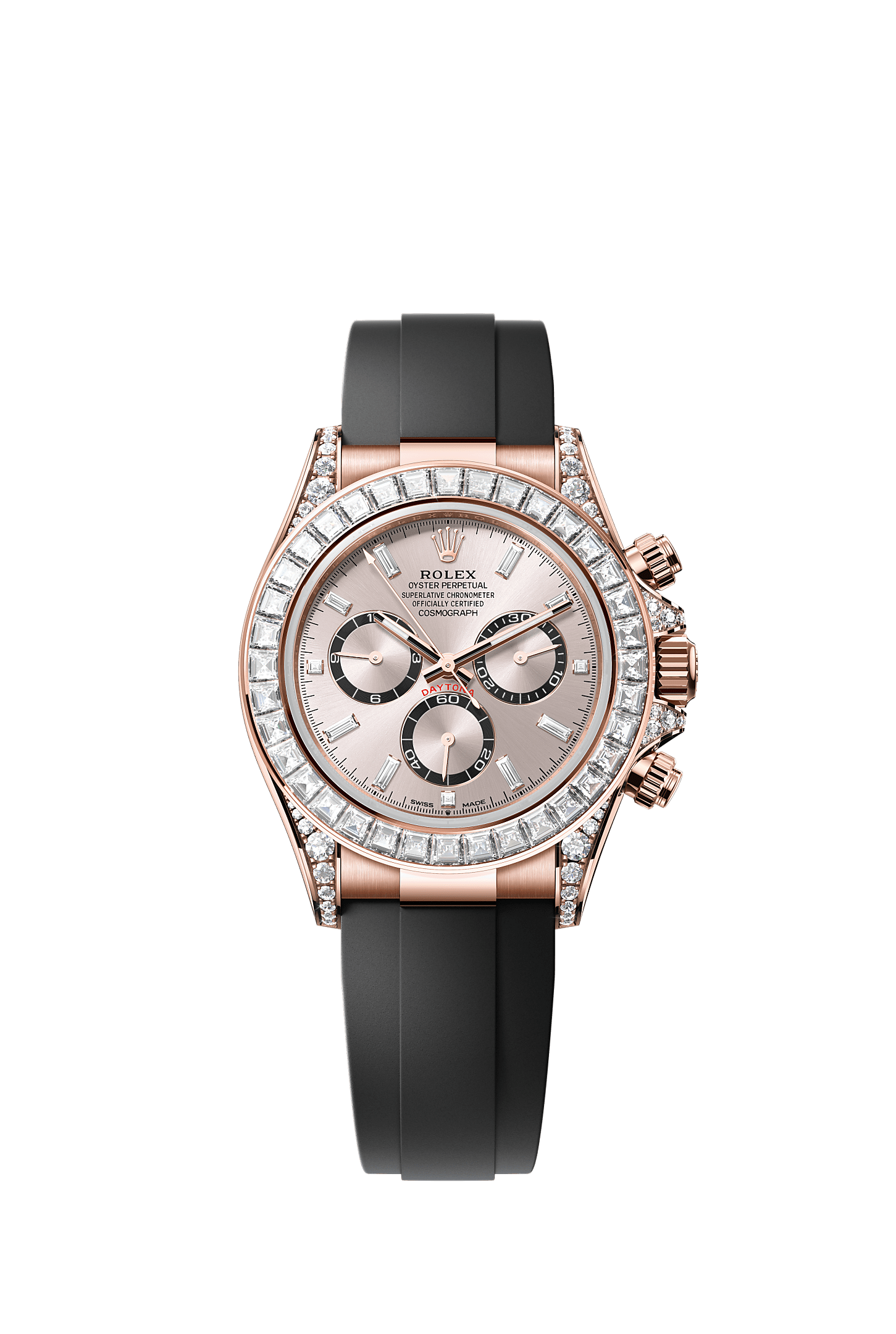 Cosmograph Daytona Oyster Chronograph Watch 40mm 18ct Everose Gold Sundust Dial