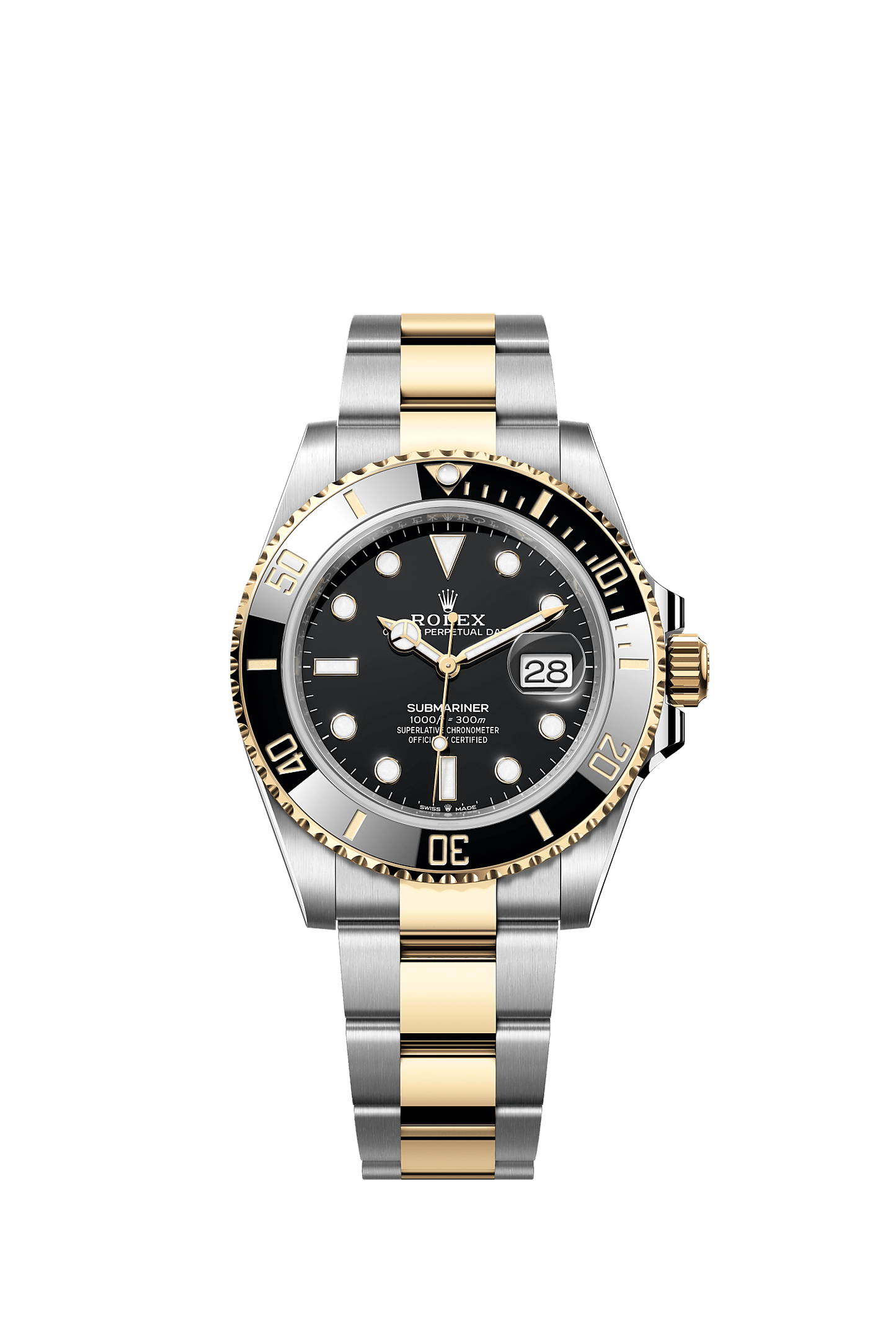 Submariner Date 41mm Oystersteel Yellow Gold Black Dial Oyster Bracelet Self-Winding Watch