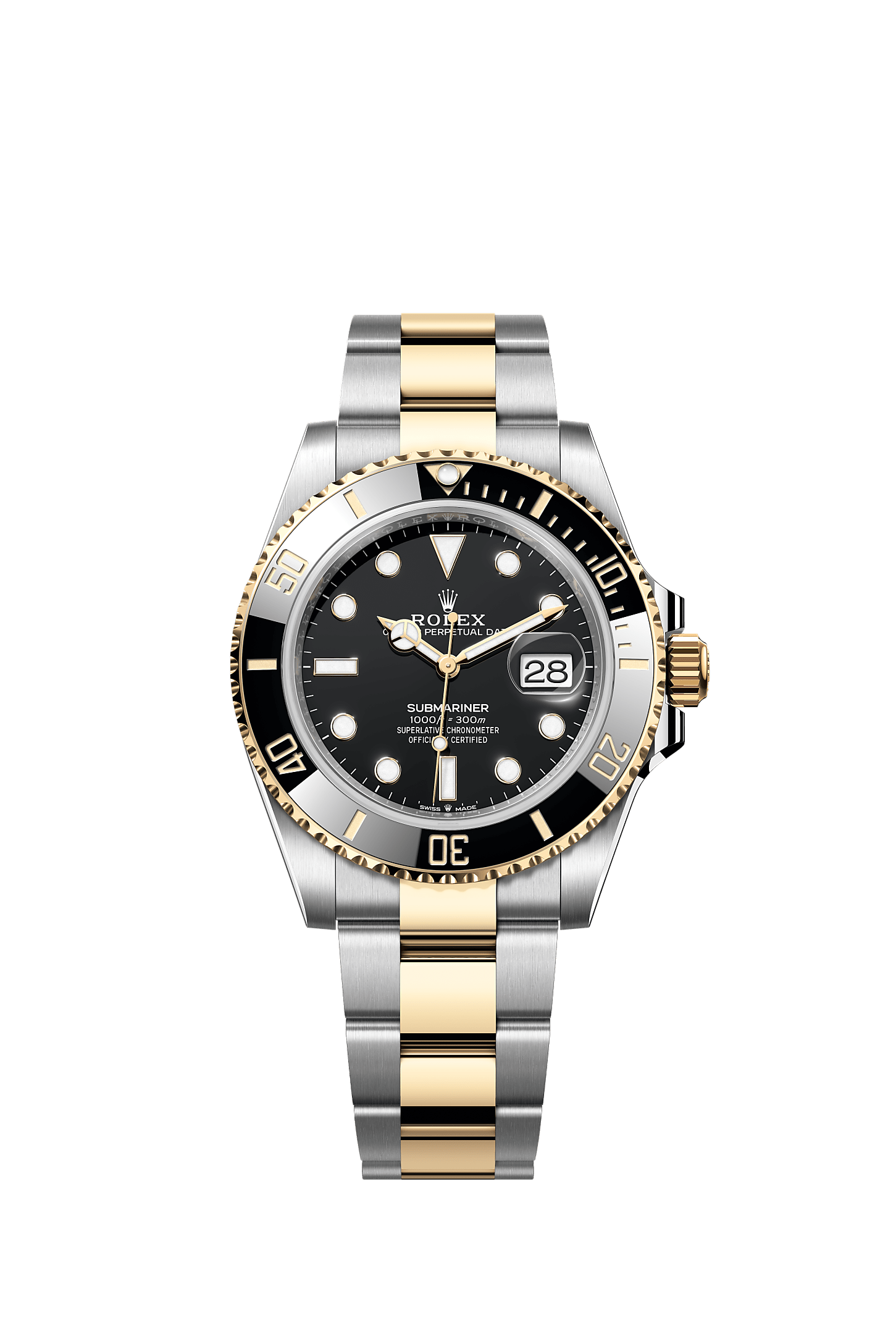 Submariner Date 41mm Oystersteel Yellow Gold Black Dial Oyster Bracelet Self-Winding Watch