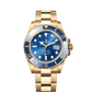 Submariner Date Oyster Chronometer Watch 41mm 18ct Yellow Gold Blue Dial Oyster Bracelet