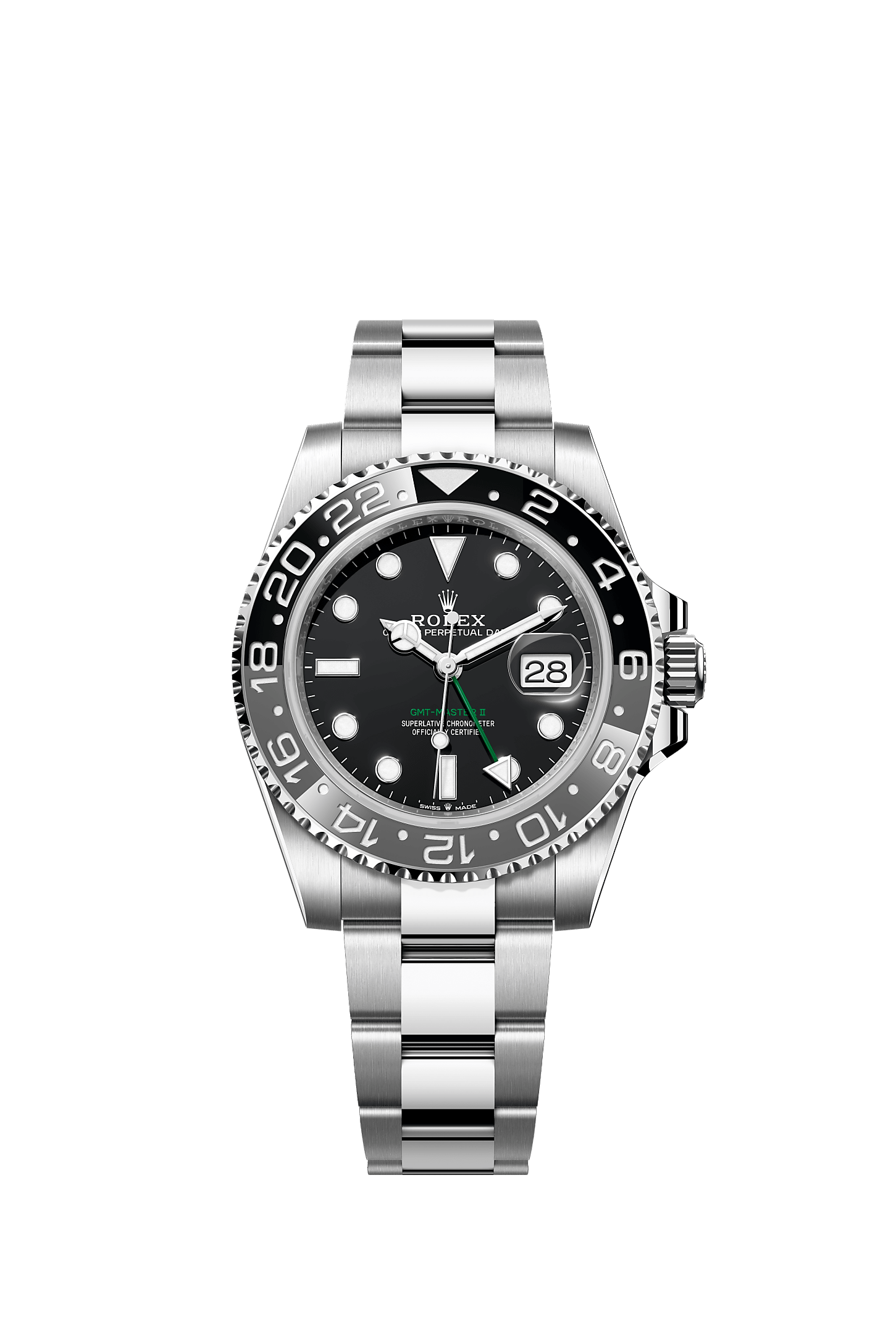 GMT-Master II 40mm Oystersteel Black Dial Oyster Bracelet Self-Winding Watch