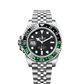 GMT-Master II 40mm Oystersteel Black Dial Green Black Cerachrom Bezel Jubilee Bracelet Self-Winding Watch