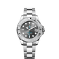 Yacht-Master 37 Oystersteel Platinum Slate Dial Oyster Bracelet 37mm Self-Winding Watch