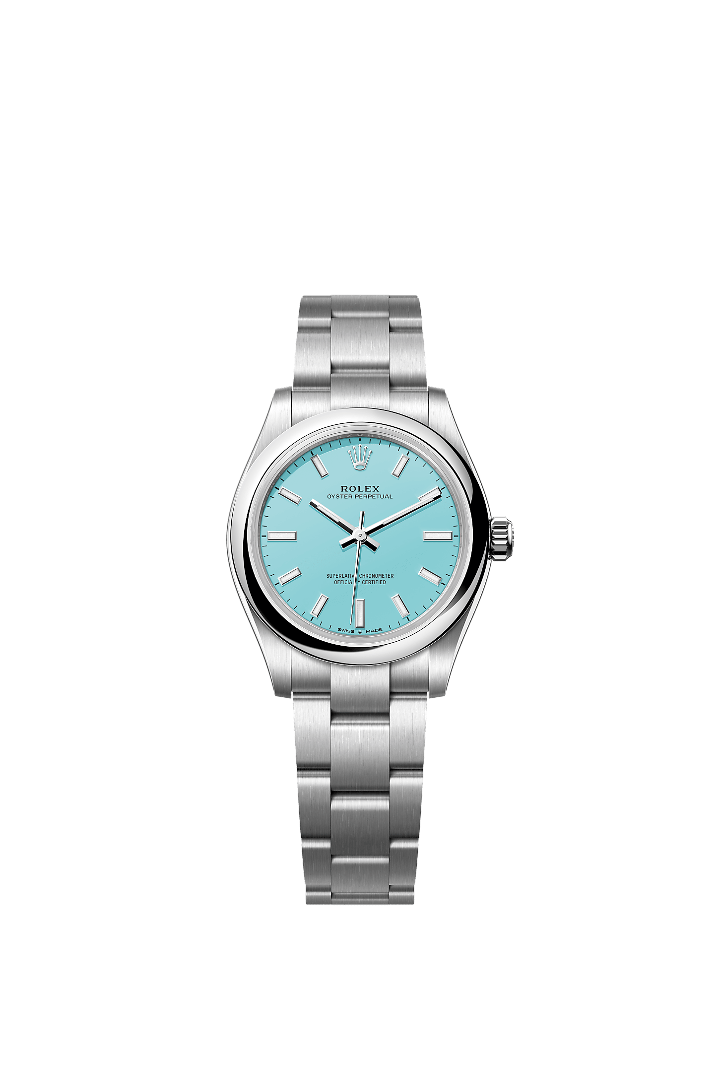 Oyster Perpetual 31 Oystersteel Turquoise Blue Dial Oyster Bracelet 31mm Self-Winding Watch