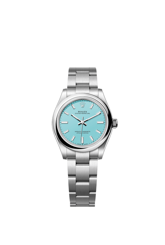 Oyster Perpetual 31 Oystersteel Turquoise Blue Dial Oyster Bracelet 31mm Self-Winding Watch