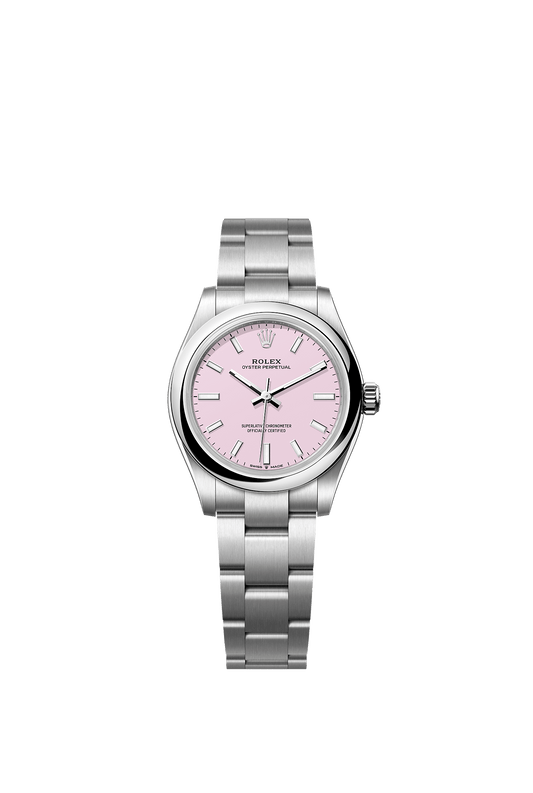Oyster Perpetual 31 Oystersteel Candy Pink Dial Oyster Bracelet 31mm Self-Winding Watch