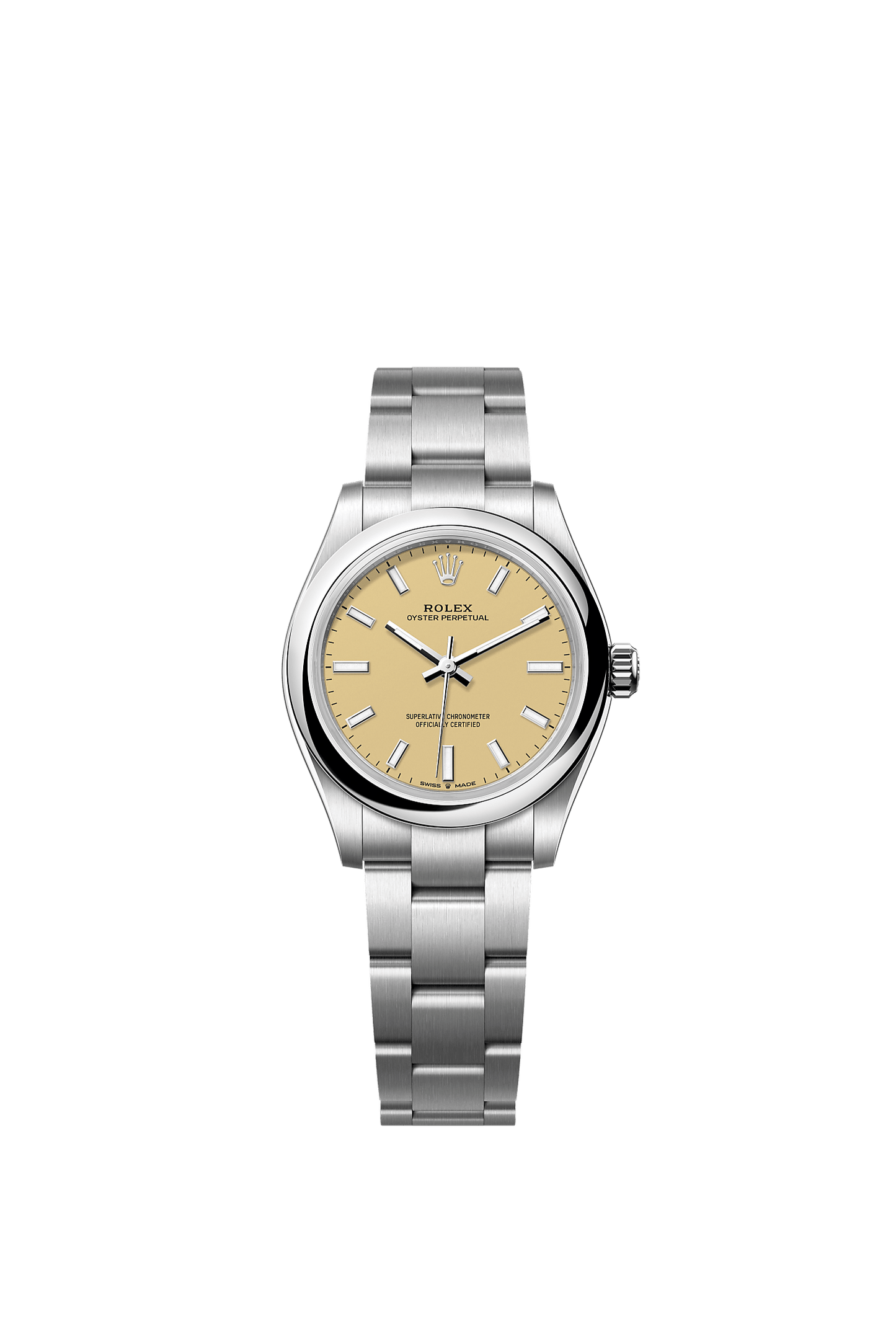 Oyster Perpetual 31 Oystersteel Beige Dial Oyster Bracelet 31mm Self-Winding Watch