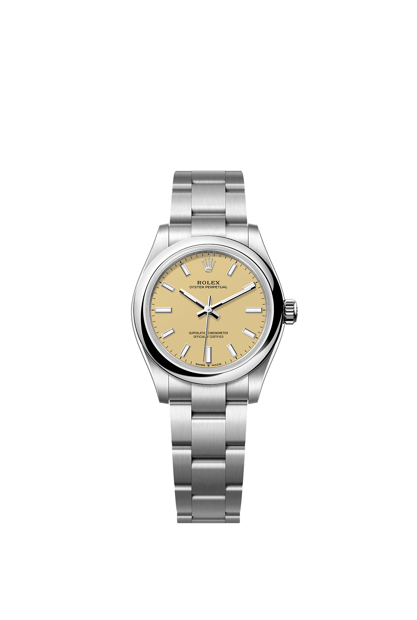 Oyster Perpetual 31 Oystersteel Beige Dial Oyster Bracelet 31mm Self-Winding Watch