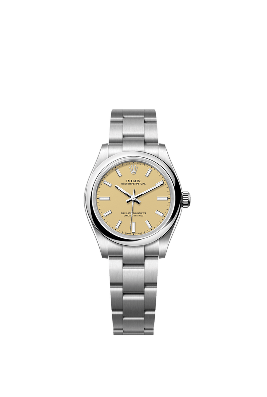 Oyster Perpetual 31 Oystersteel Beige Dial Oyster Bracelet 31mm Self-Winding Watch