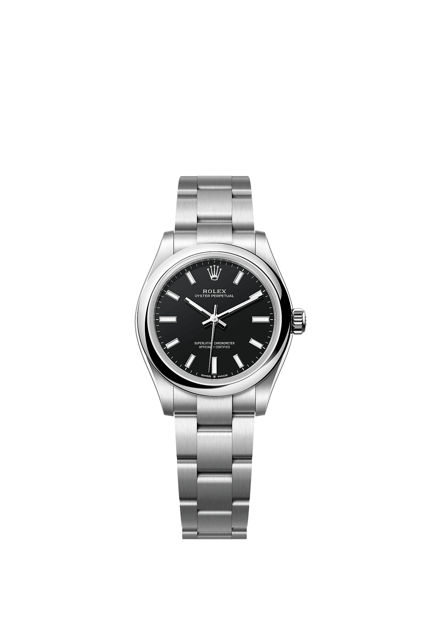 Oyster Perpetual 31 Oystersteel Black Dial Oyster Bracelet 31mm Self-Winding Watch