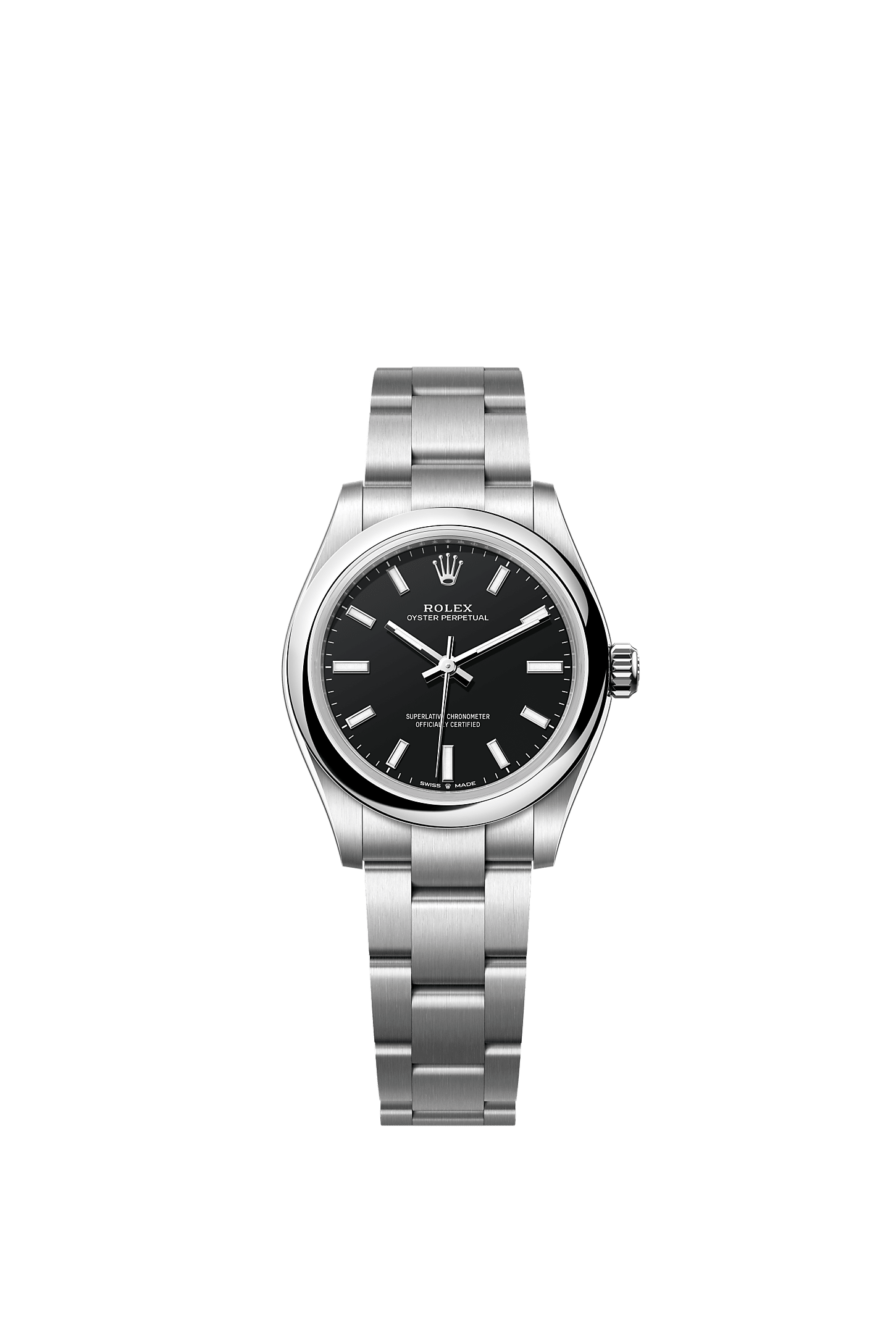 Oyster Perpetual 31 Oystersteel Black Dial Oyster Bracelet 31mm Self-Winding Watch