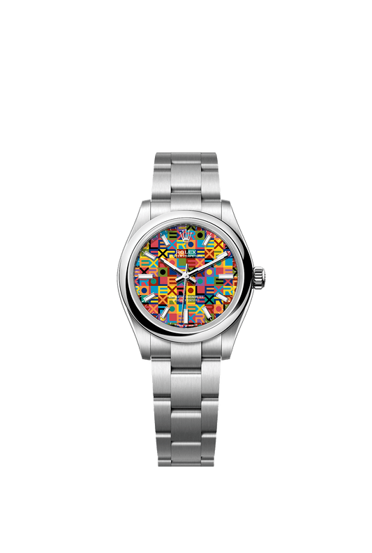 Oyster Perpetual 31 Oystersteel Multicoloured Jubilee Motif Dial Oyster Bracelet 31mm
