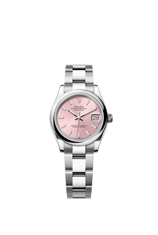 Datejust 31 Oystersteel Pink Dial Oyster Bracelet 31mm Self-Winding Watch