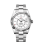 Sky-Dweller 42mm Oystersteel White Gold Intense White Dial Oyster Bracelet Self-Winding Watch