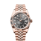 Sky-Dweller 42 Oyster Perpetual Chronometer Watch 42mm 18ct Everose Gold Slate Dial Jubilee Bracelet
