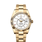 Sky-Dweller 42 Oyster Perpetual Chronometer Watch 42mm 18ct Yellow Gold Intense White Dial Oyster Bracelet