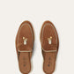 Ribbon Green - Charms Walk Babouche Loafer  Suede