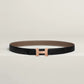 MINI CONSTANCE MARTELEE BELT BUCKLE & REVERSIBLE LEATHER STRAP 24 MM