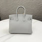 Hermes Birkin 25 Togo 4Z Gris Mouette 01