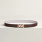 MY H BELT BUCKLE & REVERSIBLE LEATHER STRAP 24 MM