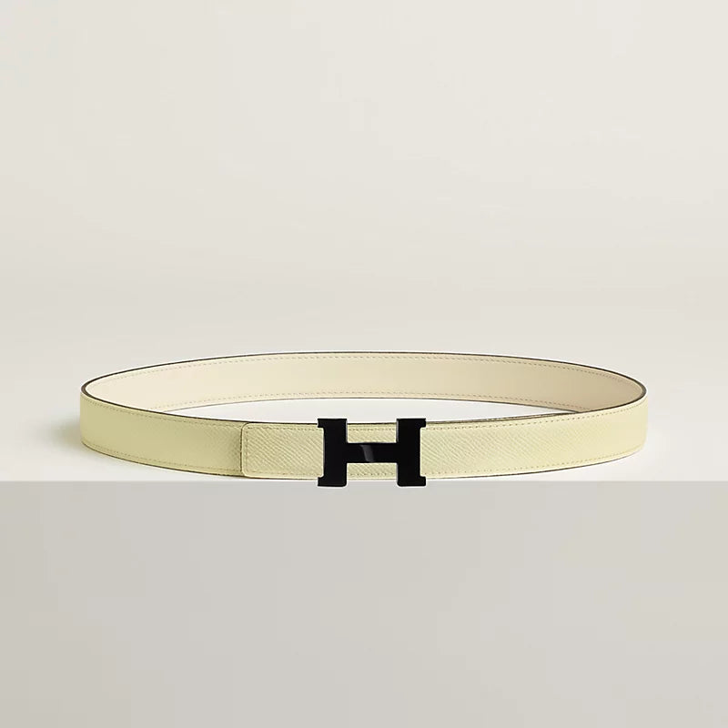 Mini Constance So Black Belt Buckle & Reversible Leather Strap 24 MM