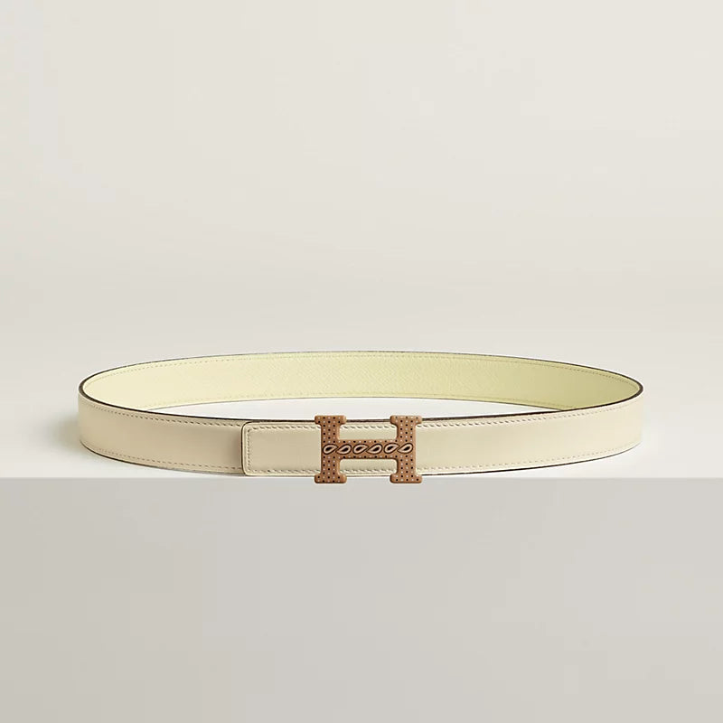 MINI CONSTANCE SO BLACK BELT BUCKLE & REVERSIBLE LEATHER STRAP 24 MM