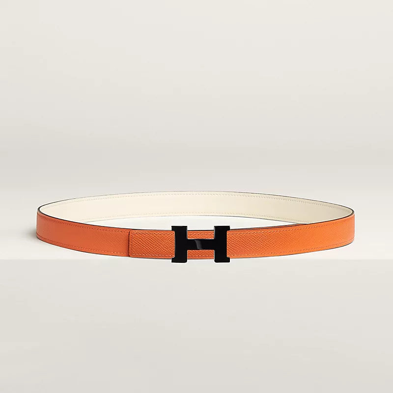 Mini Constance So Black Belt Buckle & Reversible Leather Strap 24 MM