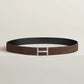 Hisseo Belt Buckle & Reversible Leather Strap 32 MM