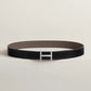 Hisseo Belt Buckle & Reversible Leather Strap 32 MM