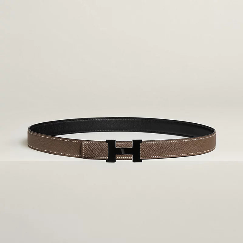 Mini Constance So Black Belt Buckle & Reversible Leather Strap 24 MM