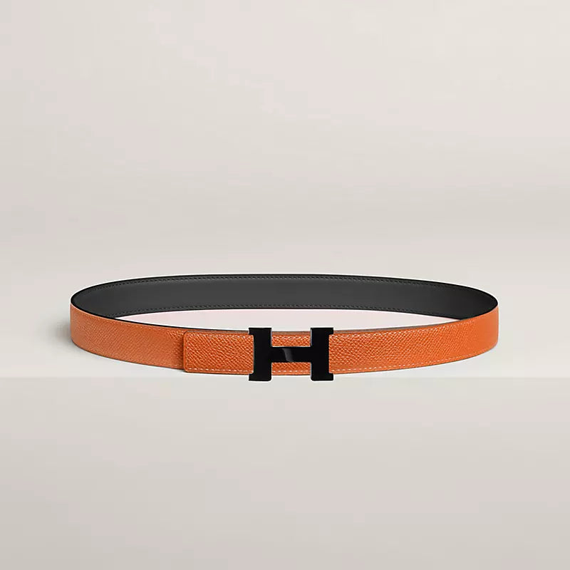 Mini Constance So Black Belt Buckle & Reversible Leather Strap 24 MM