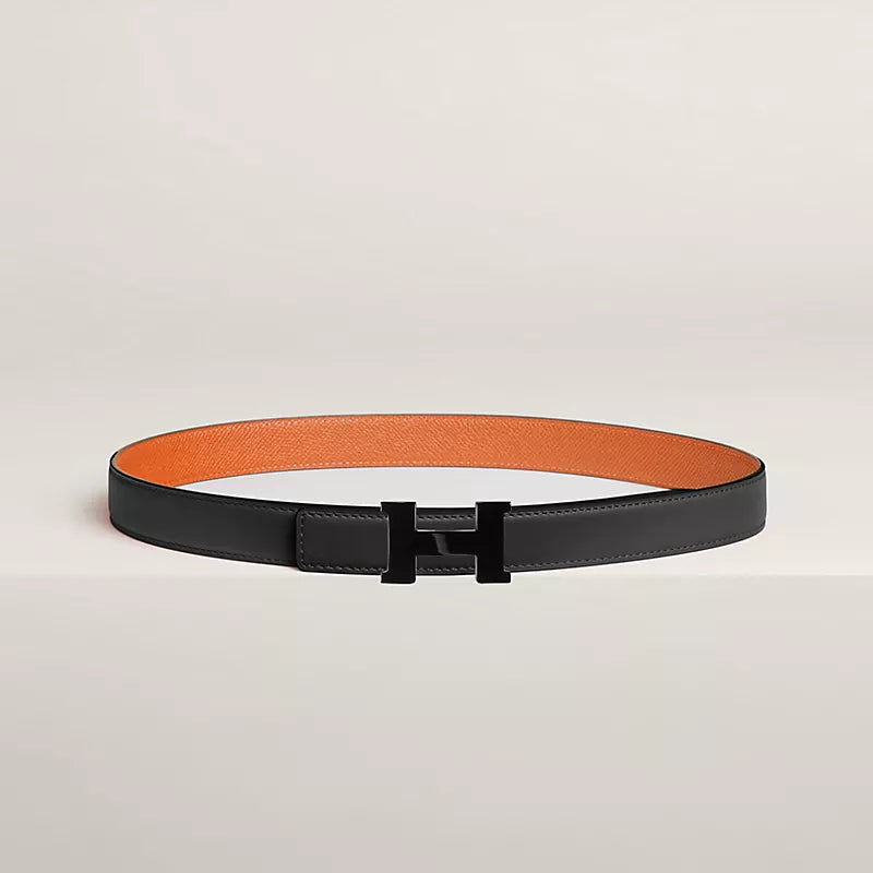 Mini Constance So Black Belt Buckle & Reversible Leather Strap 24 MM