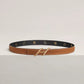 HDN Belt Buckle & Bandana Leather Strap 24 MM