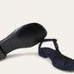 Navy Blue - Kyoto Orange  Mindil Sandal  Suede