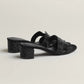 Noir Oasis Sandal