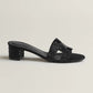 Noir Oasis Sandal