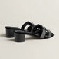 Noir/Cristal & Noir/Rose Oasis Sandal