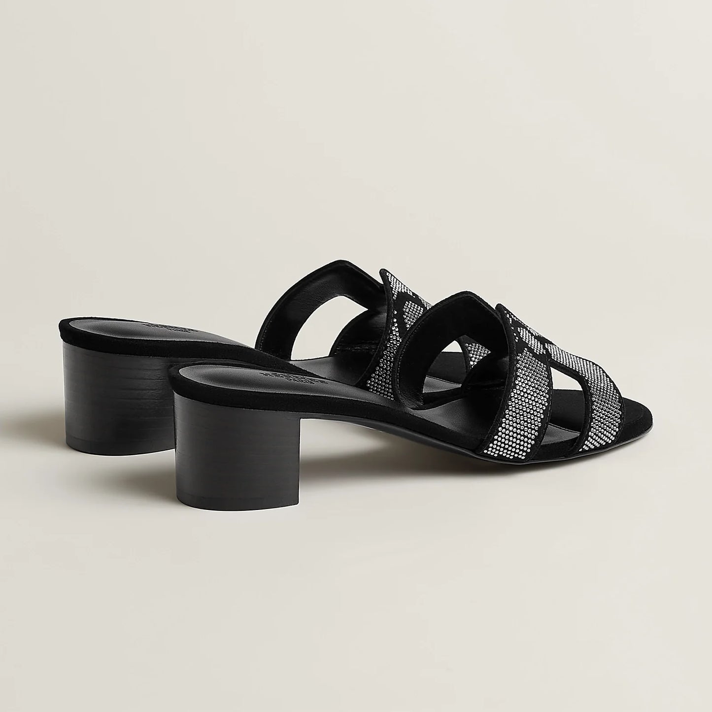 Noir/Cristal & Noir/Rose Oasis Sandal