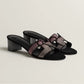 Noir/Cristal & Noir/Rose Oasis Sandal