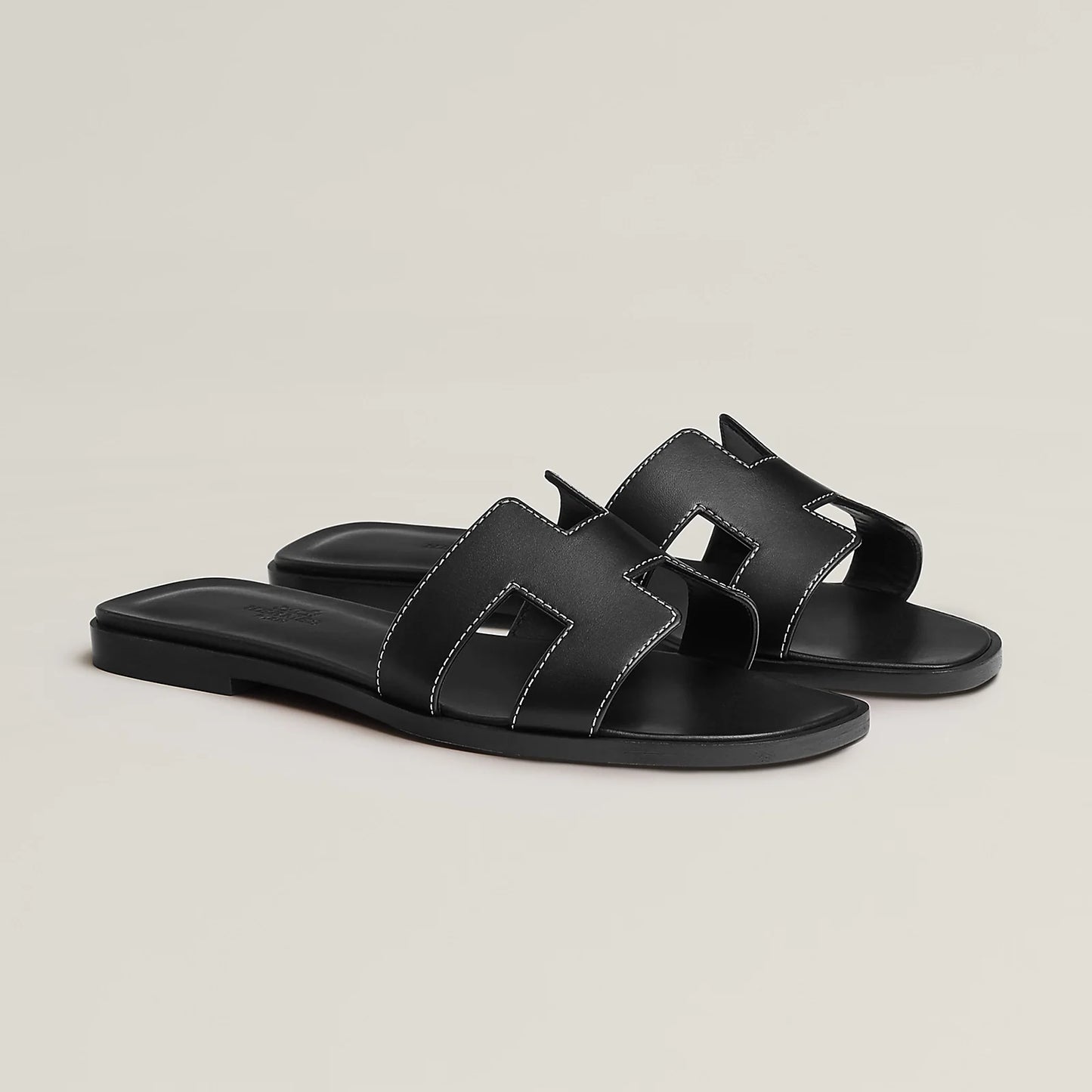 Noir - Vert Viride Oran sandal