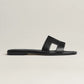 Noir - Vert Viride Oran sandal
