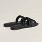 Noir - Vert Viride Oran sandal