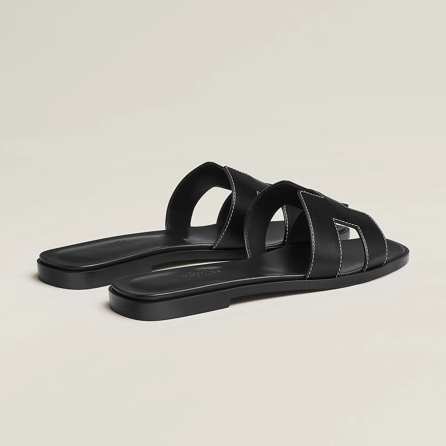Noir - Vert Viride Oran sandal