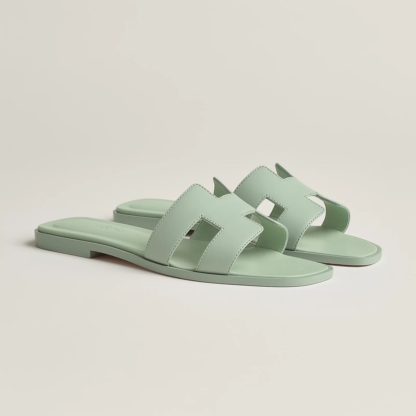 Noir - Vert Viride Oran sandal