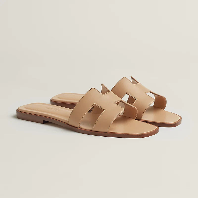 Beige Natura - Rose Bougainvillier Oran sandal