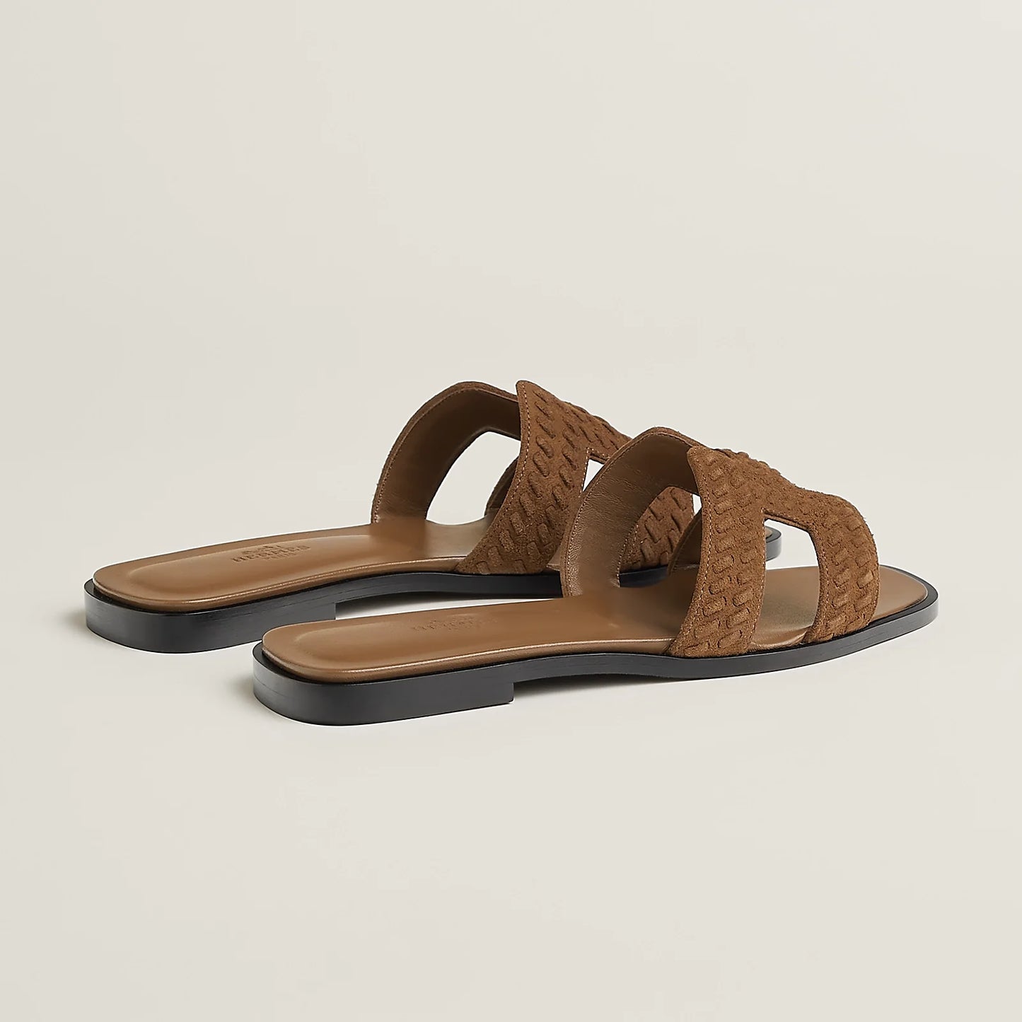 Brun Fumé & Rose Antique Oran sandal