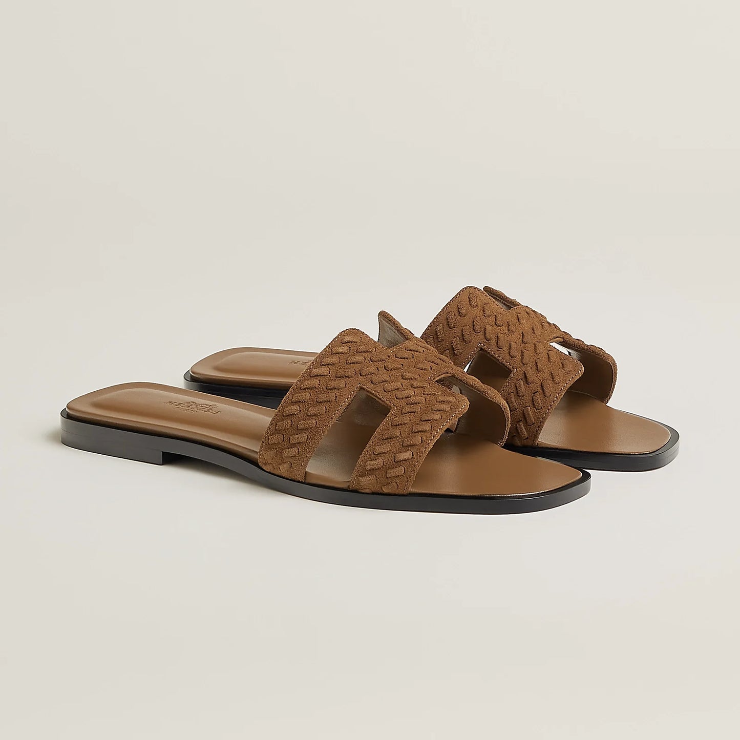 Brun Fumé & Rose Antique Oran sandal