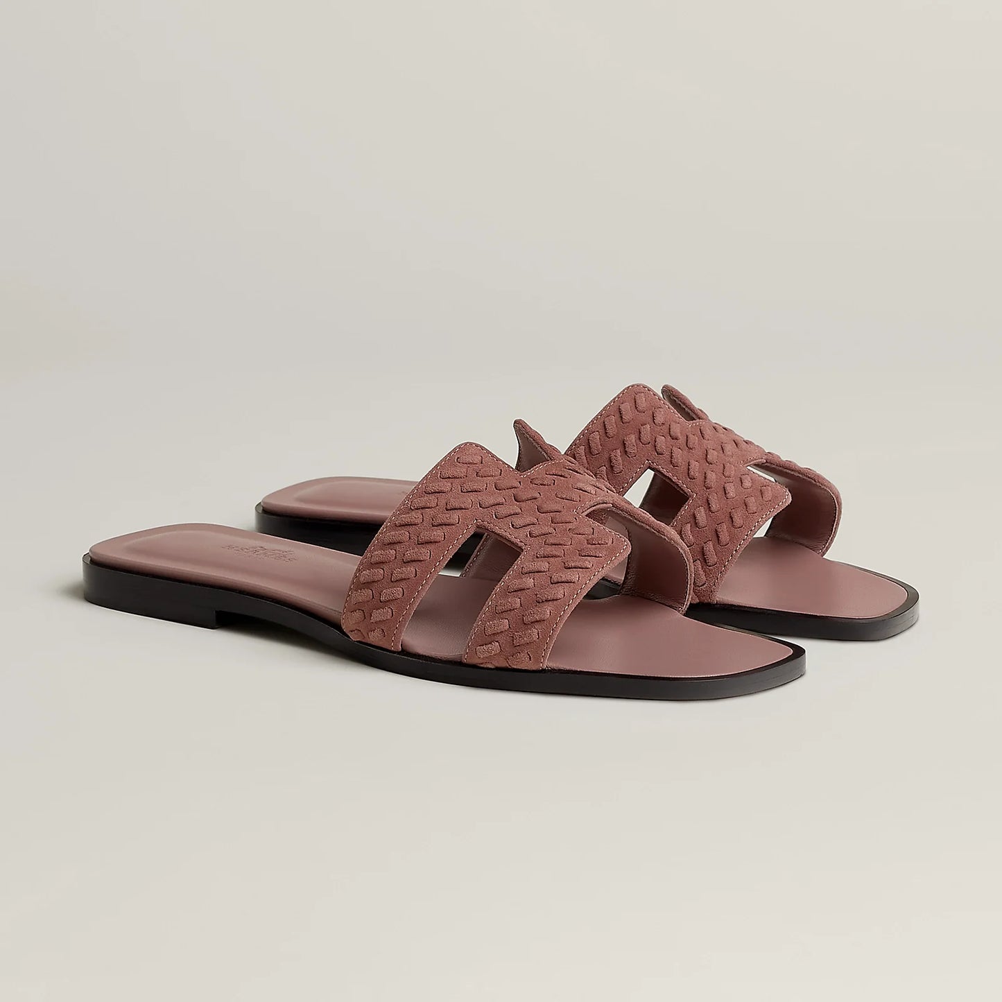 Brun Fumé & Rose Antique Oran sandal