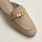 Beige Sable - Beige Perlino OZ Mule