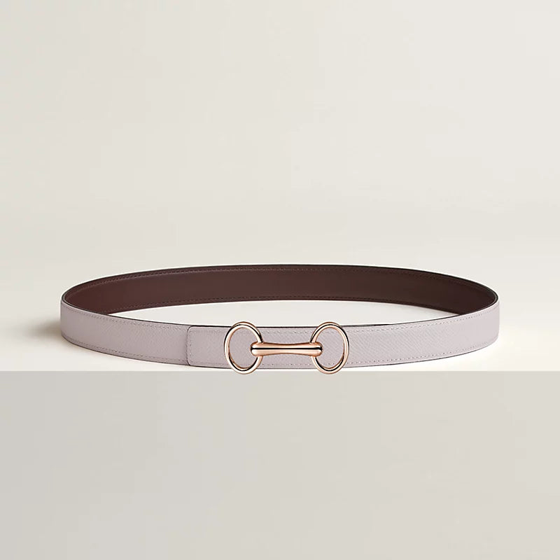 Heritage Belt Buckle & Reversible Leather Strap 24 MM